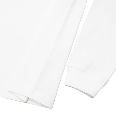 画像5: alvana(アルヴァナ)空紡 L/S TEE SHIRTS(空紡ロングスリーブTシャツ)/ White(ホワイト)