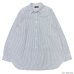 画像2: alvana（アルヴァナ）WIDE REGULAR SHIRTS（ワイドレギュラーシャツ）/White Stripe（ホワイトストライプ）・Navy Stripe（ネイビーストライプ） (2)