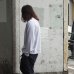 画像13: alvana（アルヴァナ）FADE RAGLAN SWEAT TEE SHIRTS（フェードラグランスウェットTシャツ）/ Top Gray（トップグレー）・Black（ブラック）