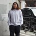 画像12: alvana（アルヴァナ）FADE RAGLAN SWEAT TEE SHIRTS（フェードラグランスウェットTシャツ）/ Top Gray（トップグレー）・Black（ブラック）
