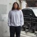 画像12: alvana（アルヴァナ）FADE RAGLAN SWEAT TEE SHIRTS（フェードラグランスウェットTシャツ）/Top Gray（トップグレー）・Black（ブラック）