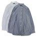 画像1: alvana（アルヴァナ）WIDE REGULAR SHIRTS（ワイドレギュラーシャツ）/ White Stripe（ホワイトストライプ）・Navy Stripe（ネイビーストライプ） (1)