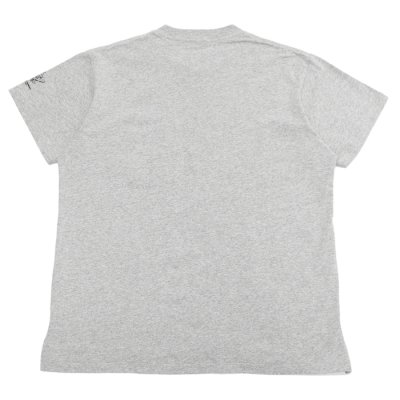 画像2: ENGINEERED GARMENTS（エンジニアードガーメンツ）Printed Cross Crew Neck T-Shirt（プリンテッドクロスクルーネックTシャツ）"LIC" / Grey（グレー）