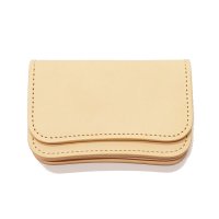 WILD SWANS（ワイルドスワンズ）GENERAL（ジェネラル）カードケース"サドルプルアップ"/Natural（ナチュラル）