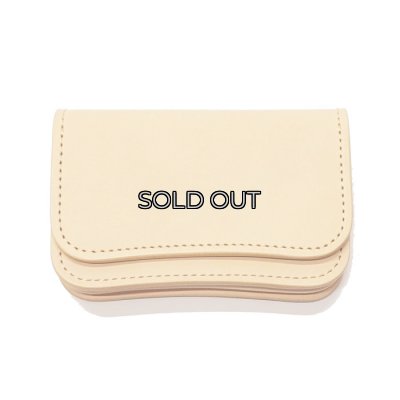 画像1: WILD SWANS（ワイルドスワンズ）GENERAL（ジェネラル）カードケース"サドルプルアップ"/Natural（ナチュラル）