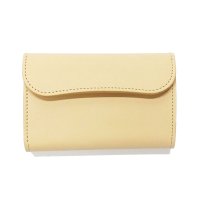 WILD SWANS（ワイルドスワンズ）BYRNE（バーン）3つ折りウォレット"サドルプルアップ"/Natural（ナチュラル）