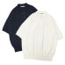 画像1: KAPTAIN SUNSHINE（キャプテンサンシャイン）Cotton Knit Polo Shirt（コットンニットポロシャツ）SUVIN COTTON AIRSPINNING KNIT/Ecru（エクリュ）・Navy（ネイビー） (1)