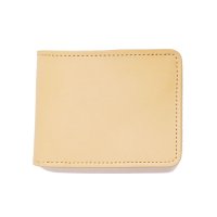 WILD SWANS（ワイルドスワンズ）WINGS（ウイングス）2つ折りウォレットコインケース無し"サドルプルアップ"/Natural（ナチュラル）