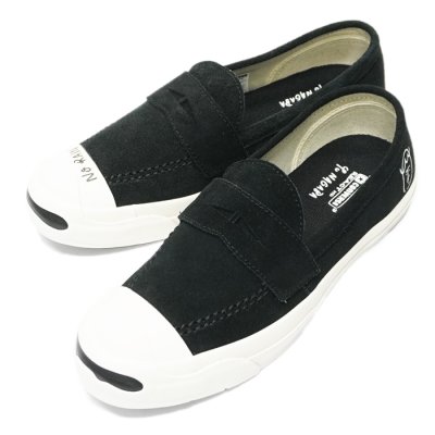 画像2: CONVERSE（コンバース）JACK PURCELL LOAFER RH YU NAGABA（ジャックパーセルローファーRHユウナガバ）/Black（ブラック）