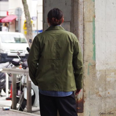 画像16: F.O.B FACTORY(エフオービーファクトリー)CN PACKABLE FIELD JACKET(コットンナイロンパッカブルフィールドジャケット)"COTTON NYLON M1951 BLOCKS" / Navy(ネイビー)・Olive(オリーブ)