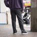 画像13: J.PRESS（J.プレス）PIPED STEM TROUSERS（パイプドステムトラウザー）"PEPPIN MERINO TROPICAL" / Charcoal（チャコールグレー）