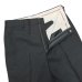 画像3: J.PRESS（J.プレス）PIPED STEM TROUSERS（パイプドステムトラウザー）"PEPPIN MERINO TROPICAL" / Charcoal（チャコールグレー）