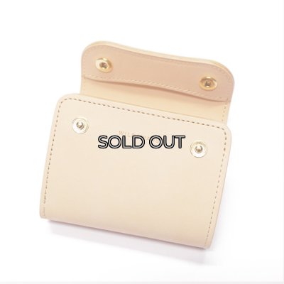 画像4: WILD SWANS（ワイルドスワンズ）ENO（イーノ）ミニ3つ折りウォレット"サドルプルアップ"/Natural（ナチュラル）
