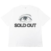 blurhms ROOTSTOCK（ブラームスルーツストック）Print Tee STANDARD（プリントTシャツスタンダード）"eye" / White（ホワイト）
