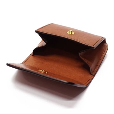 画像8: WILD SWANS(ワイルドスワンズ)ARTHUR(アーサー)マルチカードケース"フルグレインブライドル"/Dark Stain(ダークステイン)