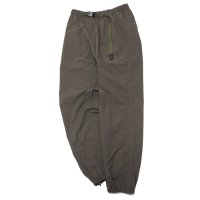 GRAMICCI（グラミチ）NYLON TRACK PANT（ナイロントラックパンツ）"Durable Nylon" / Dark Brown（ダークブラウン）