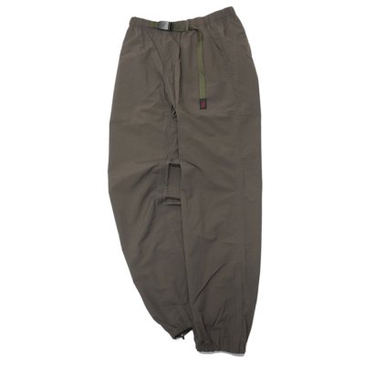 画像1: GRAMICCI（グラミチ）NYLON TRACK PANT（ナイロントラックパンツ）DURABLE NYLON/Dark Brown（ダークブラウン）