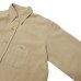 画像4: KAPTAIN SUNSHINE（キャプテンサンシャイン）Work Shirt（ワークシャツ）FINX LINEN BOIL GABADINE/Khaki（カーキ）