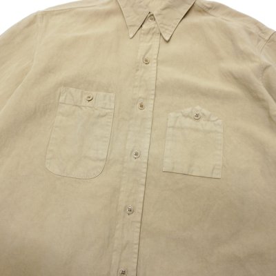 画像6: ＜50％OFF＞KAPTAIN SUNSHINE（キャプテンサンシャイン）Work Shirt（ワークシャツ） / Khaki（カーキ）※36サイズ