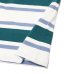 画像6: BARBARIAN（バーバリアン）Light Weight Rugby Collar Shirt S/S（ライトウェイト ラグビーカラーシャツS/S）”3COLOUR STRIPES" / Teal×White×Columbia（ティール×ホワイト×コロンビア）