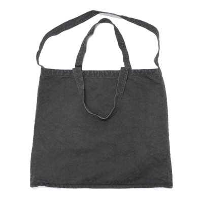 画像1: KAPTAIN SUNSHINE（キャプテンサンシャイン）Market Bag（マーケットバッグ）COTTON HEMP HEAVY OXFORD/Ink Black（インクブラック）