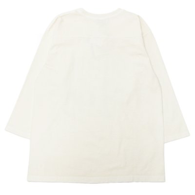 画像2: ＜30%OFF＞SIERRA DESIGNS（シエラデザイン）80's FOOTBALL Tee（80'sフットボールTシャツ）"Made by Good On" / Natural×Aquamarine（ナチュラル×アクアマリン）