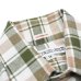 画像4: INDIVIDUALIZED SHIRTS（インディビジュアライズドシャツ）CABANA SHIRT（カバナシャツ）"COTTON LINEN"/Green Plaid（グリーン系チェック）