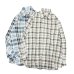 画像9: INDIVIDUALIZED SHIRTS（インディビジュアライズドシャツ）CABANA SHIRT（カバナシャツ）"COTTON LINEN"/Navy Plaid（ネイビー系チェック）