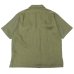 画像12: Nigel Cabourn（ナイジェル・ケーボン）OPEN COLLAR SHIRT（オープンカラーシャツ）Linen Twill/Off White（オフホワイト）・Beige（ベージュ）・Green（グリーン）・Charcoal（チャコールグレー）