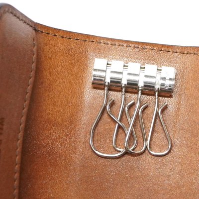 画像7: WILD SWANS（ワイルドスワンズ）CLIPPERIII（クリッパー3）キーケース"フルグレインブライドル"/Dark Stain（ダークステイン）