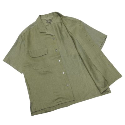 画像11: Nigel Cabourn（ナイジェル・ケーボン）OPEN COLLAR SHIRT（オープンカラーシャツ）"LINEN TWILL / 4Colors (全4色展開）