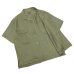 画像11: Nigel Cabourn（ナイジェル・ケーボン）OPEN COLLAR SHIRT（オープンカラーシャツ）LINEN TWILL/Off White（オフホワイト）・Beige（ベージュ）・Green（グリーン）・Charcoal（チャコールグレー）