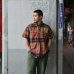 画像9: ENGINEERED GARMENTS（エンジニアードガーメンツ）Popover BD Shirt（ポップオーバーボタンダウンシャツ）"Cotton Big Plaid" / Red×Khaki（レッド×カーキ）