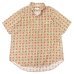 画像1: ENGINEERED GARMENTS（エンジニアードガーメンツ）Popover BD Shirt（ポップオーバーボタンダウンシャツ）"Cotton Floral Lawn" / Orange×Green（グリーン×オレンジ） (1)