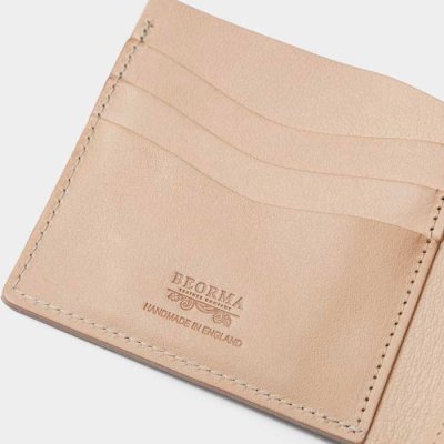 画像8: BEORMA(ベオーマ)BILLFOLD COIN WALLET(ビルフォールドコインウォレット)"NATUR LEATHER"/Natural(ナチュラル)