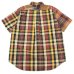 画像2: ENGINEERED GARMENTS（エンジニアードガーメンツ）Popover BD Shirt（ポップオーバーボタンダウンシャツ）"Cotton Big Plaid" / Red×Khaki（レッド×カーキ） (2)