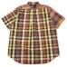 画像2: ENGINEERED GARMENTS（エンジニアードガーメンツ）POPOVER BD SHIRT（ポップオーバーボタンダウンシャツ）Cotton Big Plaid/Red×Khaki（レッド×カーキ） (2)