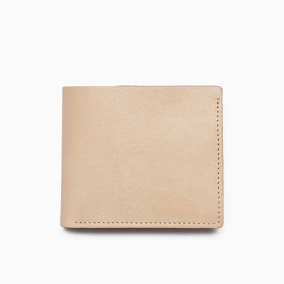 画像1: BEORMA（ベオーマ）BILLFOLD COIN WALLET（ビルフォールドコインウォレット）"NATUR LEATHER"/Natural（ナチュラル）