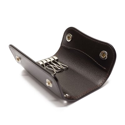 画像7: WILD SWANS(ワイルドスワンズ)CLIPPERIII(クリッパー3)キーケース"サドルプルアップ"/Choco(チョコ)