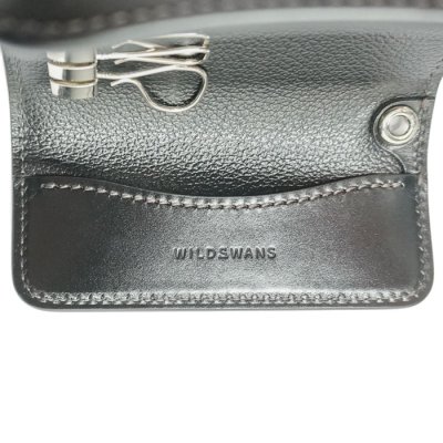 画像8: WILD SWANS(ワイルドスワンズ)CLIPPERIII(クリッパー3)キーケース"サドルプルアップ"/Black(ブラック)