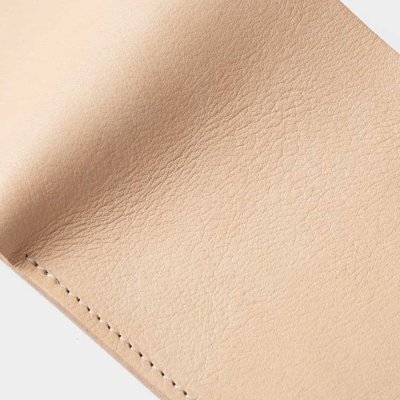 画像4: BEORMA(ベオーマ)BILLFOLD COIN WALLET(ビルフォールドコインウォレット)"NATUR LEATHER"/Natural(ナチュラル)
