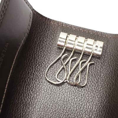 画像6: WILD SWANS(ワイルドスワンズ)CLIPPERIII(クリッパー3)キーケース"サドルプルアップ"/Choco(チョコ)