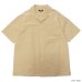 画像4: A VONTADE（アボンタージ）Open Collar Shirts（オープンカラーシャツ）Cotton Linen Chambray/Ecru（エクリュ）・Beige（ベージュ）・Sumi（スミクロ）