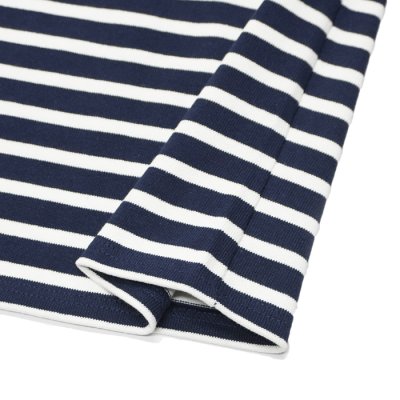 画像5: SAINT JAMES（セントジェームス）OUESSANT SHORT SLEEVE（ウエッソンショートスリーブ）"BORDER" / MARINE×NEIGE（マリン×ホワイト）