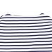 画像3: SAINT JAMES（セントジェームス）TEE LOOSE（五分袖ドロップショルダー）"Women” / NEIGE×MARINE（ホワイト×マリン）