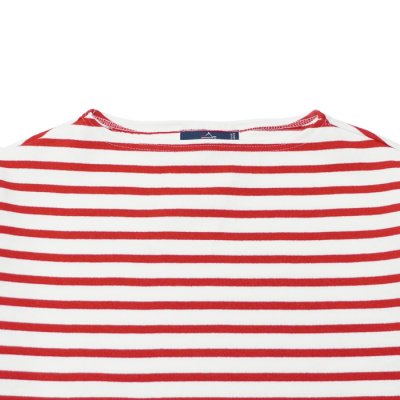 画像3: SAINT JAMES（セントジェームス）TEE LOOSE（五分袖ドロップショルダー）"Women” / NEIGE×TULIPE（ホワイト×レッド）※T3サイズのみ