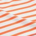 画像6: SAINT JAMES（セントジェームス）TEE LOOSE（五分袖ドロップショルダー）"Women” / NEIGE×ORANGE FLUO（ホワイト×ネオンオレンジ）