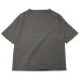 画像1: SAINT JAMES（セントジェームス）TEE LOOSE（五分袖ドロップショルダー）/ TAUPE（トープ） (1)