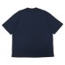 画像3: alvana（アルヴァナ）空紡 SHORT SLEEVE TEE SHIRTS（空紡ショートスリーブTシャツ）/Navy（ネイビー）・Black（ブラック）