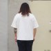 画像13: alvana（アルヴァナ）空紡 SHORT SLEEVE TEE SHIRTS（空紡ショートスリーブTシャツ）/White（ホワイト）・Leaf Pink（リーフピンク）